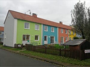 Sanierung und Modernisierung von 7 Reihenhäusern in Hameln